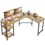 CubiCubi 59.1 Inch L Shaped Corner Desk