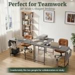 Sagenest 50 Inch Reversible L Shaped Desk
