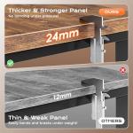 Huuger 63 Inch L Shaped Desk with USB-C Port