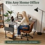 Sagenest 50 Inch Reversible L Shaped Desk