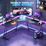 Homall L Shaped Gaming Desk with Monitor Stand
