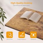 CubiCubi 59.1 Inch L Shaped Corner Desk