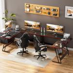 Homall L Shaped Gaming Desk with Monitor Stand