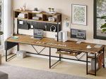 SEDETA L Shaped Corner Desk with Power Outlet