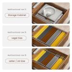 SEDETA 66" L Shaped Office Desk with Storage