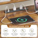 SEDETA 66" L Shaped Office Desk with Storage