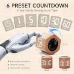 Exlliy Desk Cube Timer for Focus and Productivity