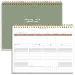 Weekly Productivity Planner Notepad - 54 Weeks