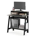 Furinno A Frame Desk in Black and Oak