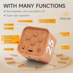 Rotating Productivity Timer Cube for Desk Use