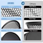 Black Mesh Pen Holder Set - 4 Pack