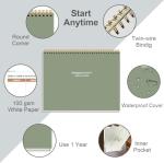 Weekly Productivity Planner Notepad - 54 Weeks