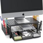 eVoomi FlowMax Ergonomic Desk Organizer and Monitor Stand