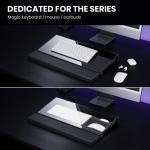 Adjustable 3-in-1 Keyboard Stand with Wrist Rest