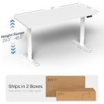 VIVO Electric Standing Desk with Memory Adjustment