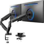 VIVO Dual Monitor Pneumatic Arm Desk Mount