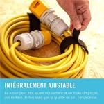 VELCRO Reusable Cable Management Ties - Black