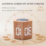 Exlliy Desk Cube Timer for Focus and Productivity