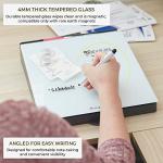 ECR4Kids Dry-Erase Glass Memo Station