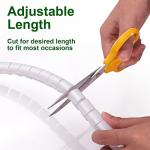 TITACUTE Cable Tube Organizer for Home Office