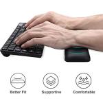 Aelfox Ergonomic Leather-Gel Keyboard Wrist Rest