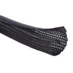 25ft Cord Protector Sleeve - Black Cable Shield