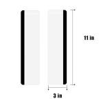 Acrylic Monitor Memo Board Sticky Note Holder Set