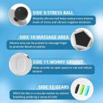 12-Sided Fidget Cube for Stress Relief