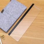 Acrylic Monitor Memo Board Sticky Note Holder Set