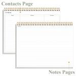 Weekly Productivity Planner Notepad - 54 Weeks