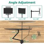 WALI Extra Tall Single Monitor Arm Mount