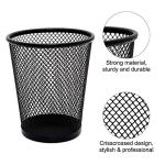 4 Pack Metal Mesh Pen Holders for Desk