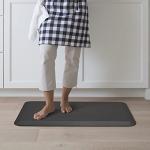 Comfort Anti-Fatigue Desk Mat - Grasscloth Charcoal