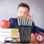 4 Pack Metal Mesh Pen Holders for Desk