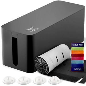 Large Cable Management Box for Desk and Home