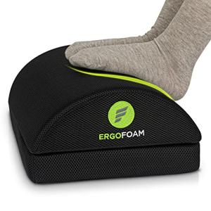 ErgoFoam Adjustable Foot Rest for Under Desk