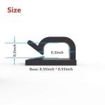 40 Pack Cable Clips for Tidy Cord Management