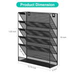 EasyPAG 5-Tier Mesh Wall File Organizer