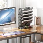 EasyPAG 5-Tier Mesh Wall File Organizer