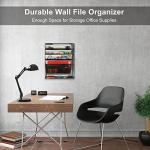 EasyPAG 5-Tier Mesh Wall File Organizer