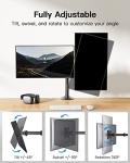 Dual Monitor Mount for 30-Inch Screens