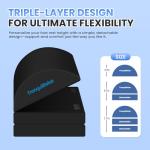 Adjustable Foot Rest for Office and Gaming