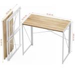 Coavas 31.5 Inch Foldable Desk for Small Spaces