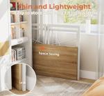 Coavas 31.5 Inch Foldable Desk for Small Spaces