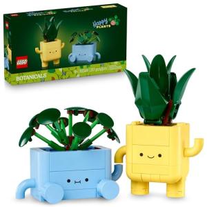 LEGO Happy Plants Building Kit for Home Decor
