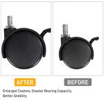 Topeakmart Rolling Laptop Desk for Small Spaces