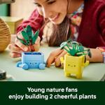 LEGO Happy Plants Building Kit for Home Decor