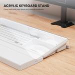 3-in-1 Adjustable Keyboard Stand with Wrist Rest