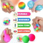 6 Pack Squishy Stress Balls for Relaxation