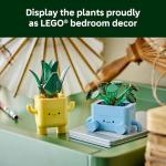 LEGO Happy Plants Building Kit for Home Decor